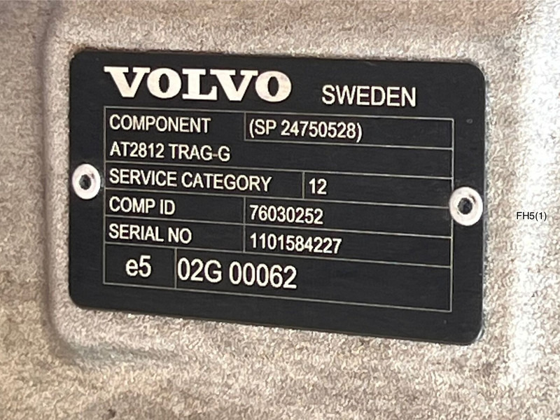 Volvo - Gearbox: picture 4 Volvo - Gearbox: picture 4