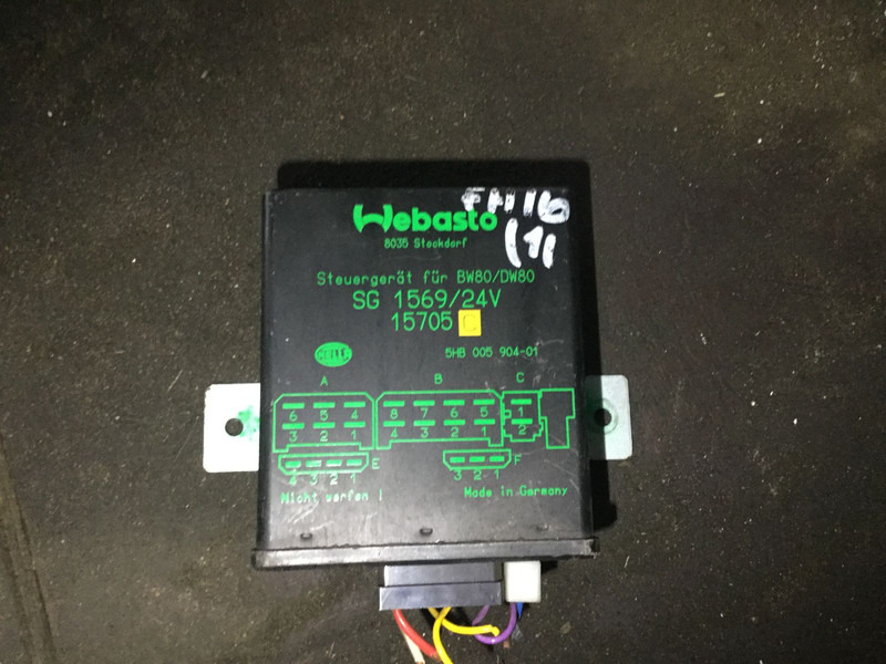 Webasto SG 1569/24V 15705 - ECU: picture 1 Webasto SG 1569/24V 15705 - ECU: picture 1