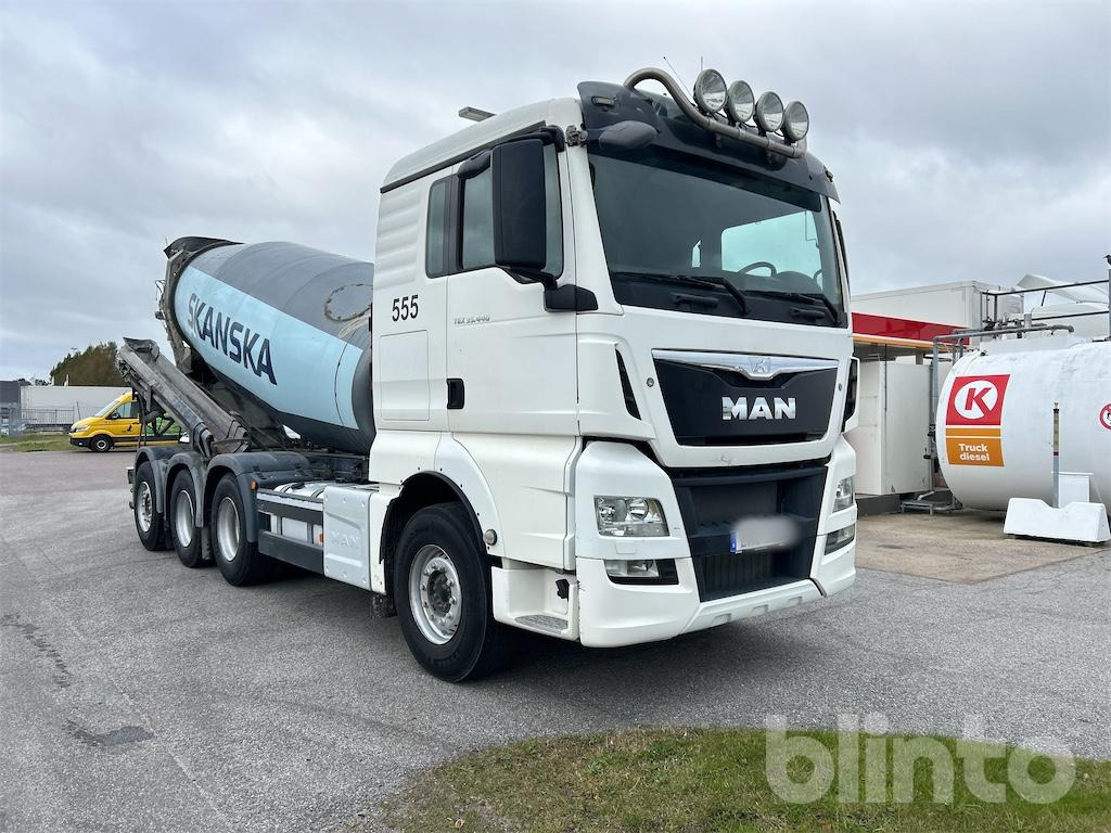 MAN 92X TGX - Tridem - Concrete mixer truck: picture 3 MAN 92X TGX - Tridem - Concrete mixer truck: picture 3