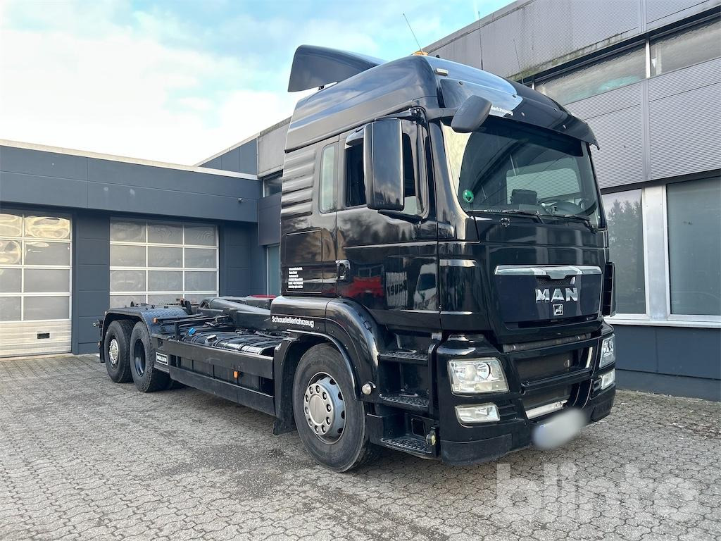 MAN TGS 26.480 Abrollkipper (2011) - Hook lift truck: picture 2 MAN TGS 26.480 Abrollkipper (2011) - Hook lift truck: picture 2