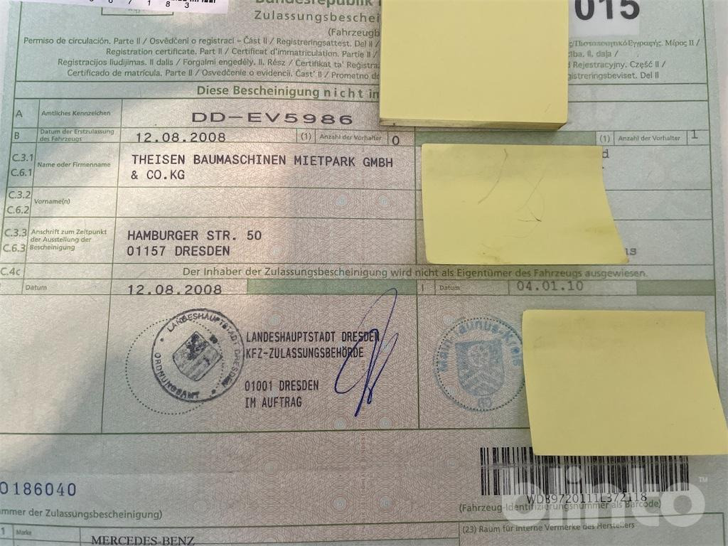 Tipper Mercedes Benz Atego (2008): picture 7 Tipper Mercedes Benz Atego (2008): picture 7