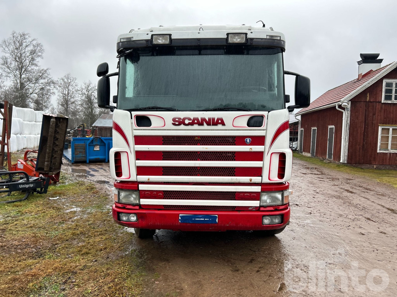 SCANIA R124GB 6X2 4NA420 - Tipper, Crane truck: picture 2 SCANIA R124GB 6X2 4NA420 - Tipper, Crane truck: picture 2
