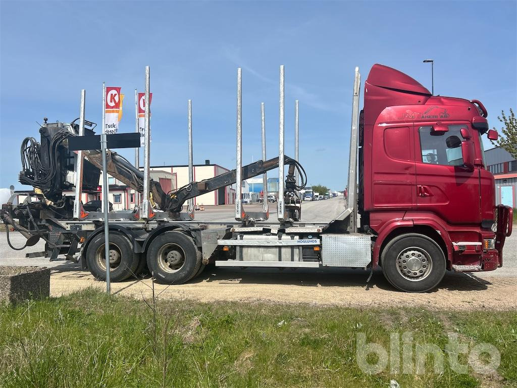 SCANIA R580 - Jonsered 1080 79R - Timber truck, Crane truck: picture 5 SCANIA R580 - Jonsered 1080 79R - Timber truck, Crane truck: picture 5