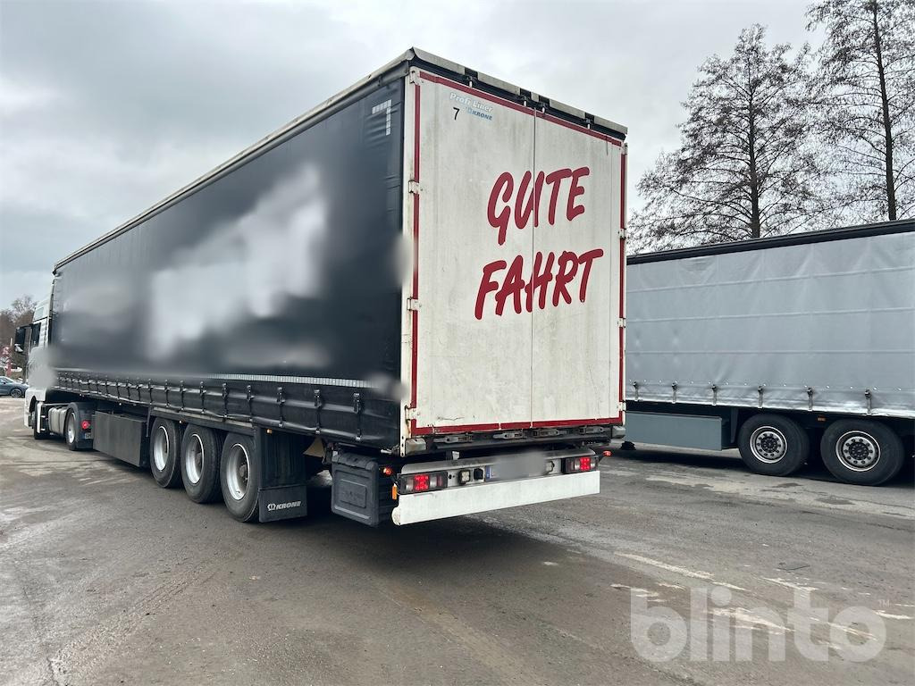 Sattelauflieger Krone (2010) - Curtainsider semi-trailer: picture 2 Sattelauflieger Krone (2010) - Curtainsider semi-trailer: picture 2