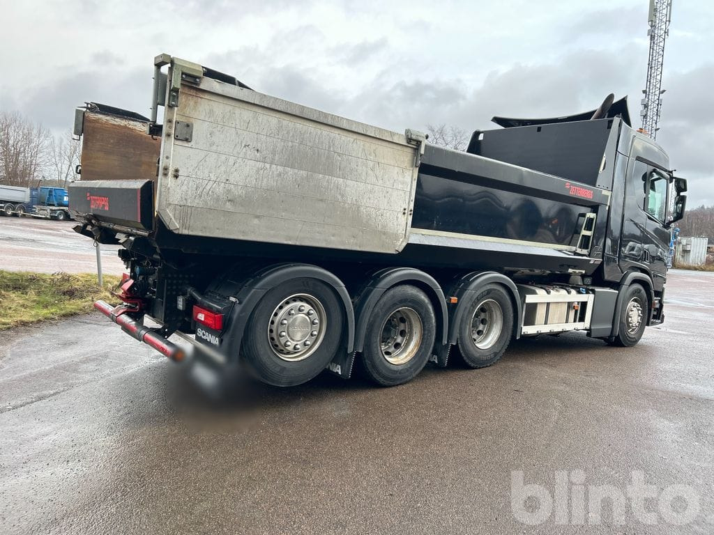 Scania R500 8x4 med Zetterbergs flak - Tipper: picture 3 Scania R500 8x4 med Zetterbergs flak - Tipper: picture 3