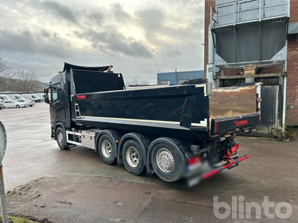 Scania R500 8x4 med Zetterbergs flak - Tipper: picture 5 Scania R500 8x4 med Zetterbergs flak - Tipper: picture 5