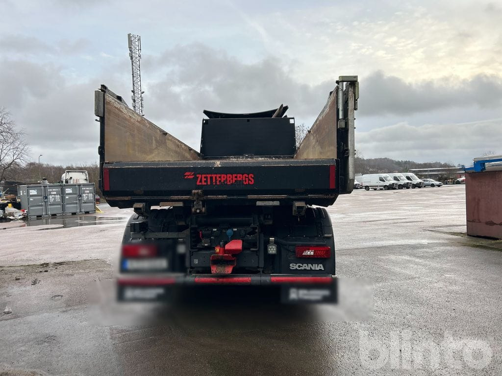 Scania R500 8x4 med Zetterbergs flak - Tipper: picture 4 Scania R500 8x4 med Zetterbergs flak - Tipper: picture 4