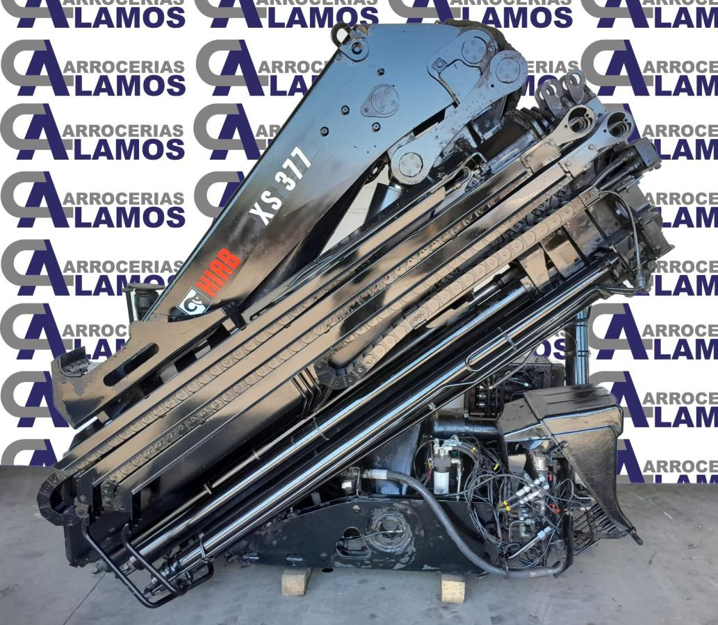 HIAB GRUA HIAB 377 E-5 HIPRO + JIB 100X-3 - Loader crane: picture 2 HIAB GRUA HIAB 377 E-5 HIPRO + JIB 100X-3 - Loader crane: picture 2