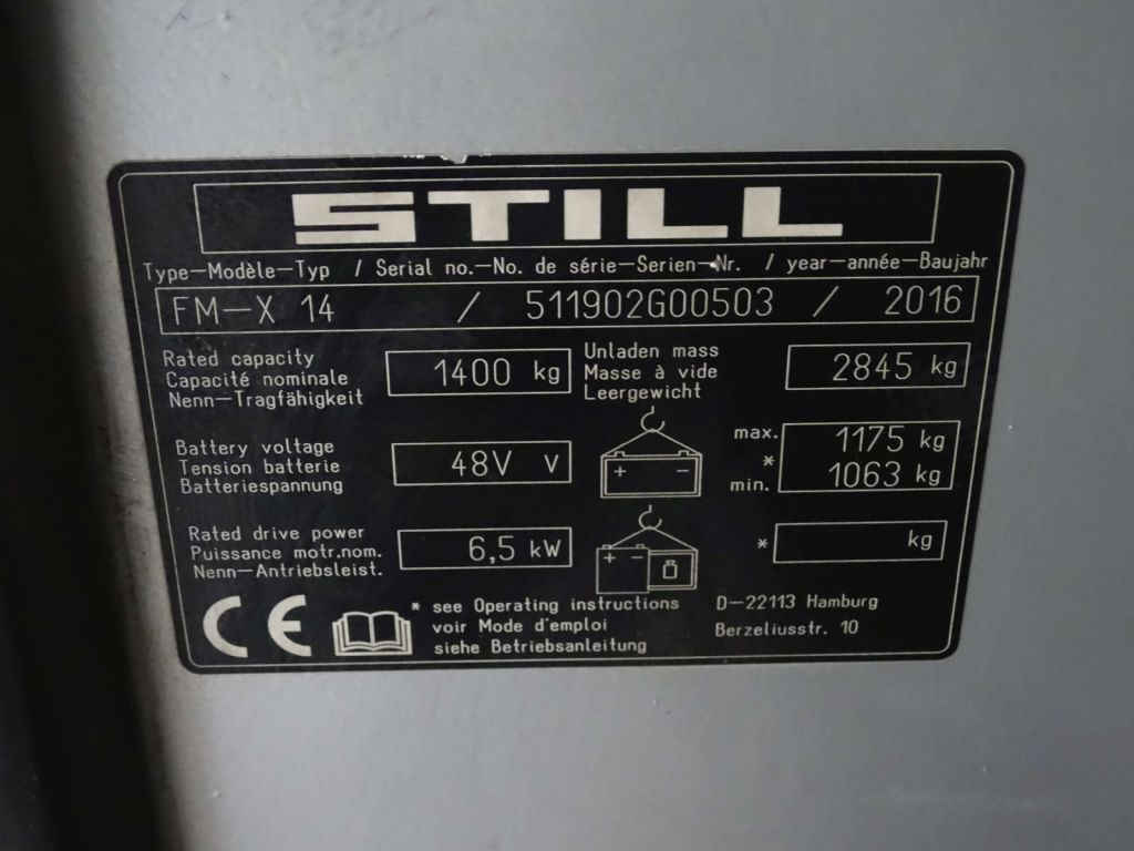Still FM-X14 - Reach truck: picture 5 Still FM-X14 - Reach truck: picture 5