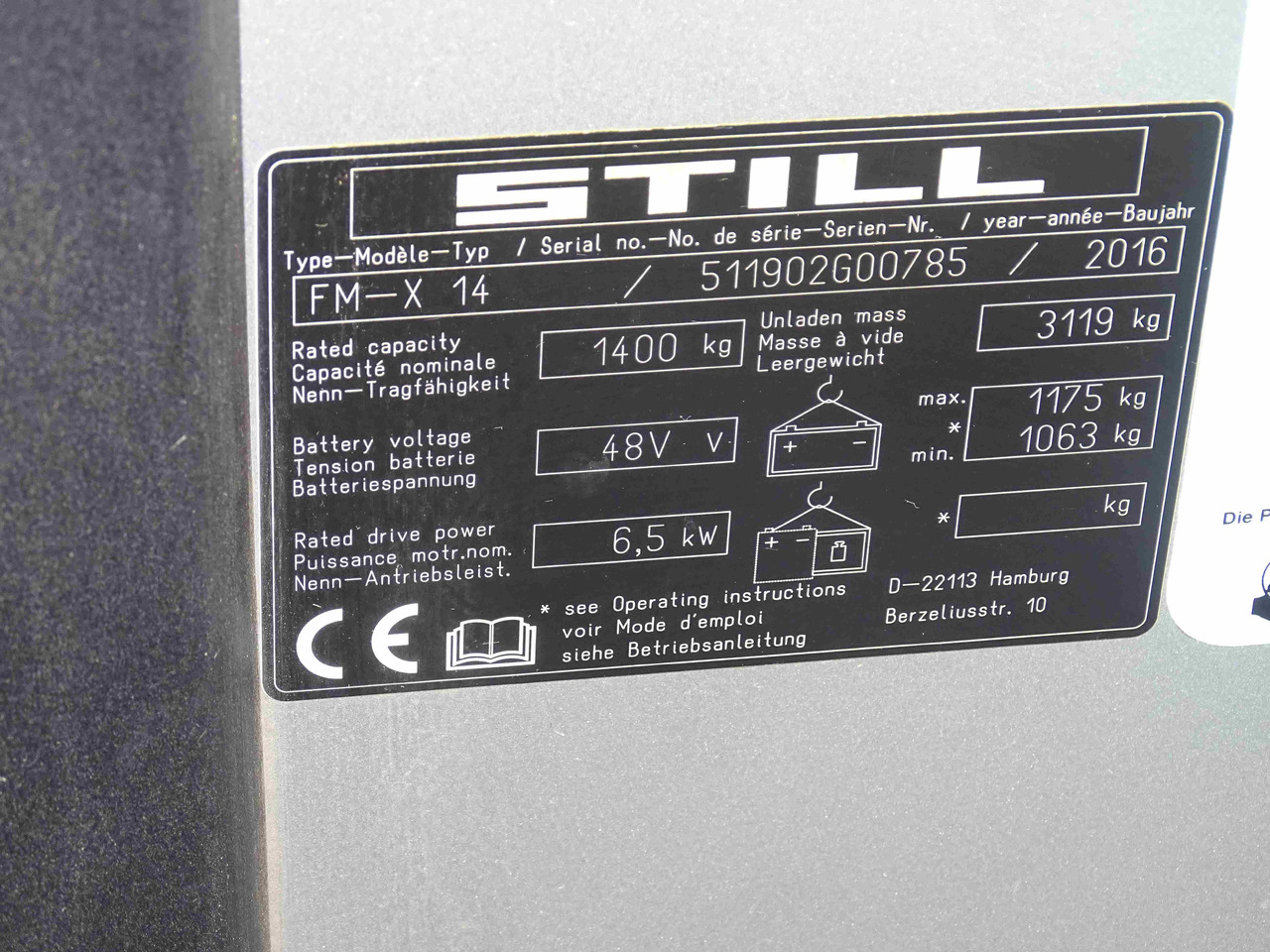 Still FM-X14 - Reach truck: picture 5 Still FM-X14 - Reach truck: picture 5