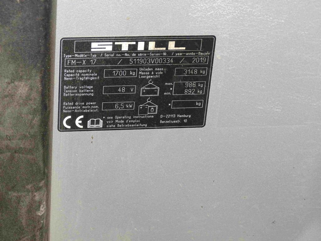 Still FM-X17 - Reach truck: picture 5 Still FM-X17 - Reach truck: picture 5