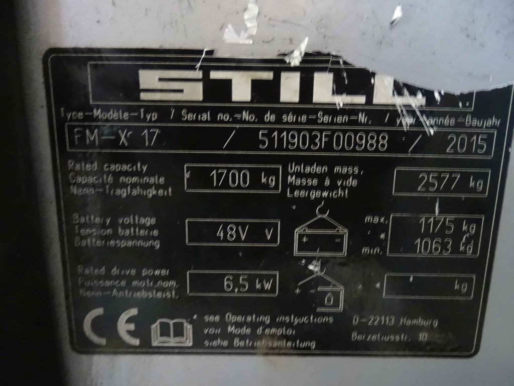 Still FM-X17 - Reach truck: picture 5 Still FM-X17 - Reach truck: picture 5