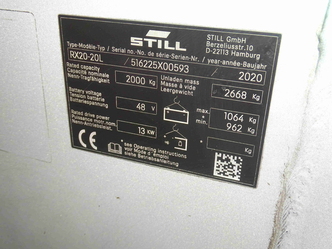 Still RX20-20L - Electric forklift: picture 5 Still RX20-20L - Electric forklift: picture 5