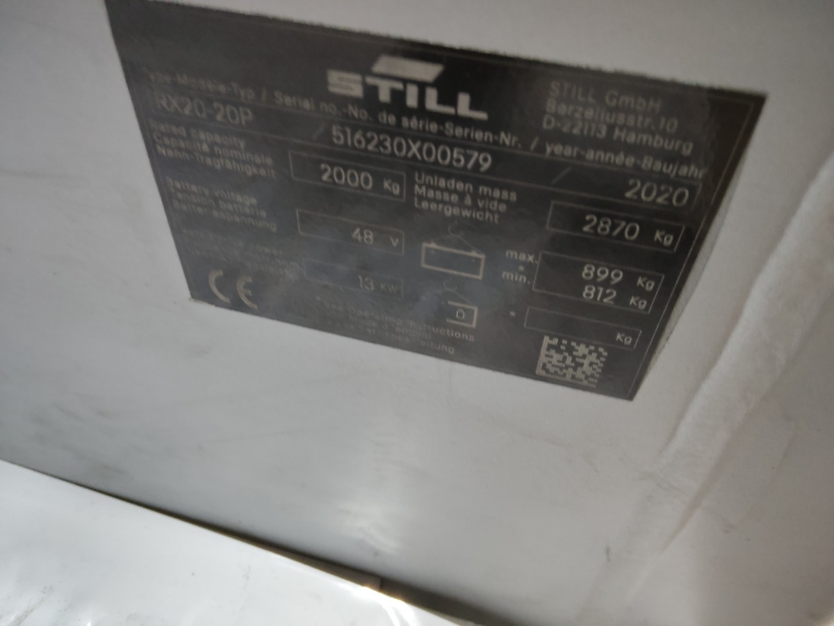 Still RX20-20P/BRONZE - Electric forklift: picture 5 Still RX20-20P/BRONZE - Electric forklift: picture 5