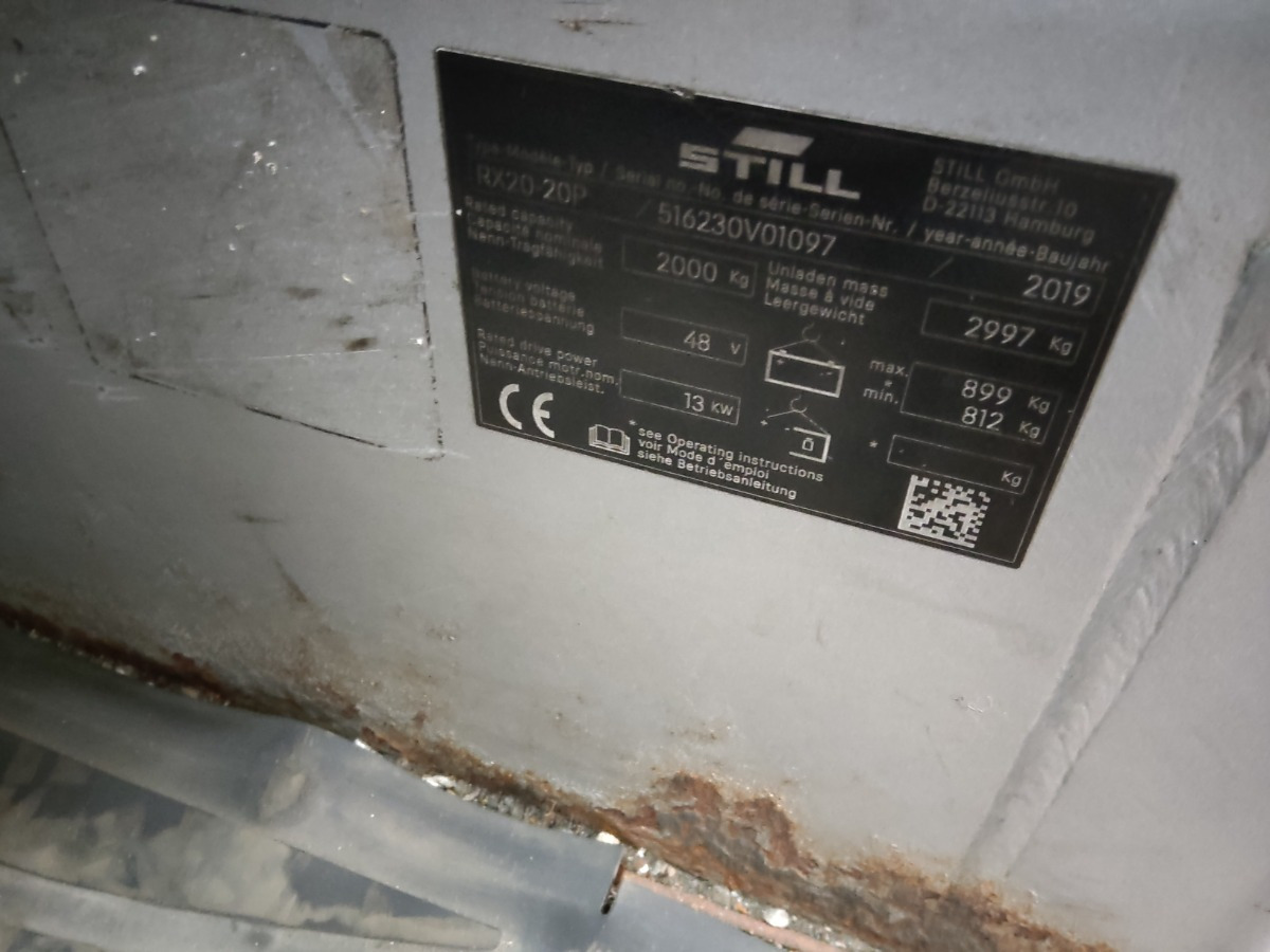 Still RX20-20P - Electric forklift: picture 5 Still RX20-20P - Electric forklift: picture 5
