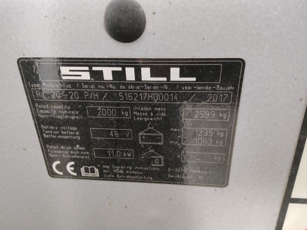 Still RX20-20P/H/BRONZE - Electric forklift: picture 5 Still RX20-20P/H/BRONZE - Electric forklift: picture 5