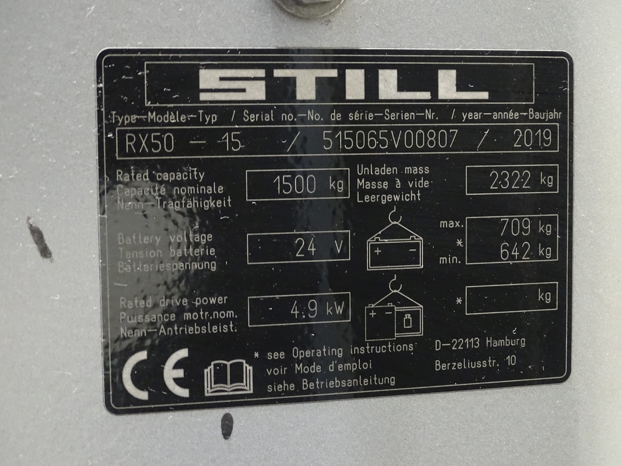 Still RX50-15 - Electric forklift: picture 5 Still RX50-15 - Electric forklift: picture 5