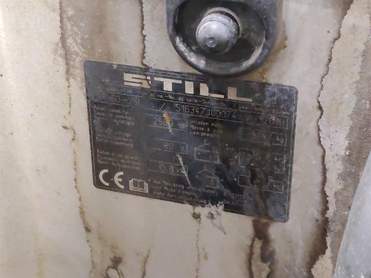 Still RX60-25L - Electric forklift: picture 5 Still RX60-25L - Electric forklift: picture 5