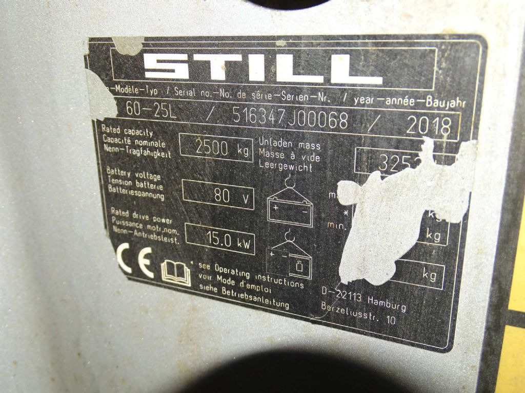 Still RX60-25L - Electric forklift: picture 5 Still RX60-25L - Electric forklift: picture 5