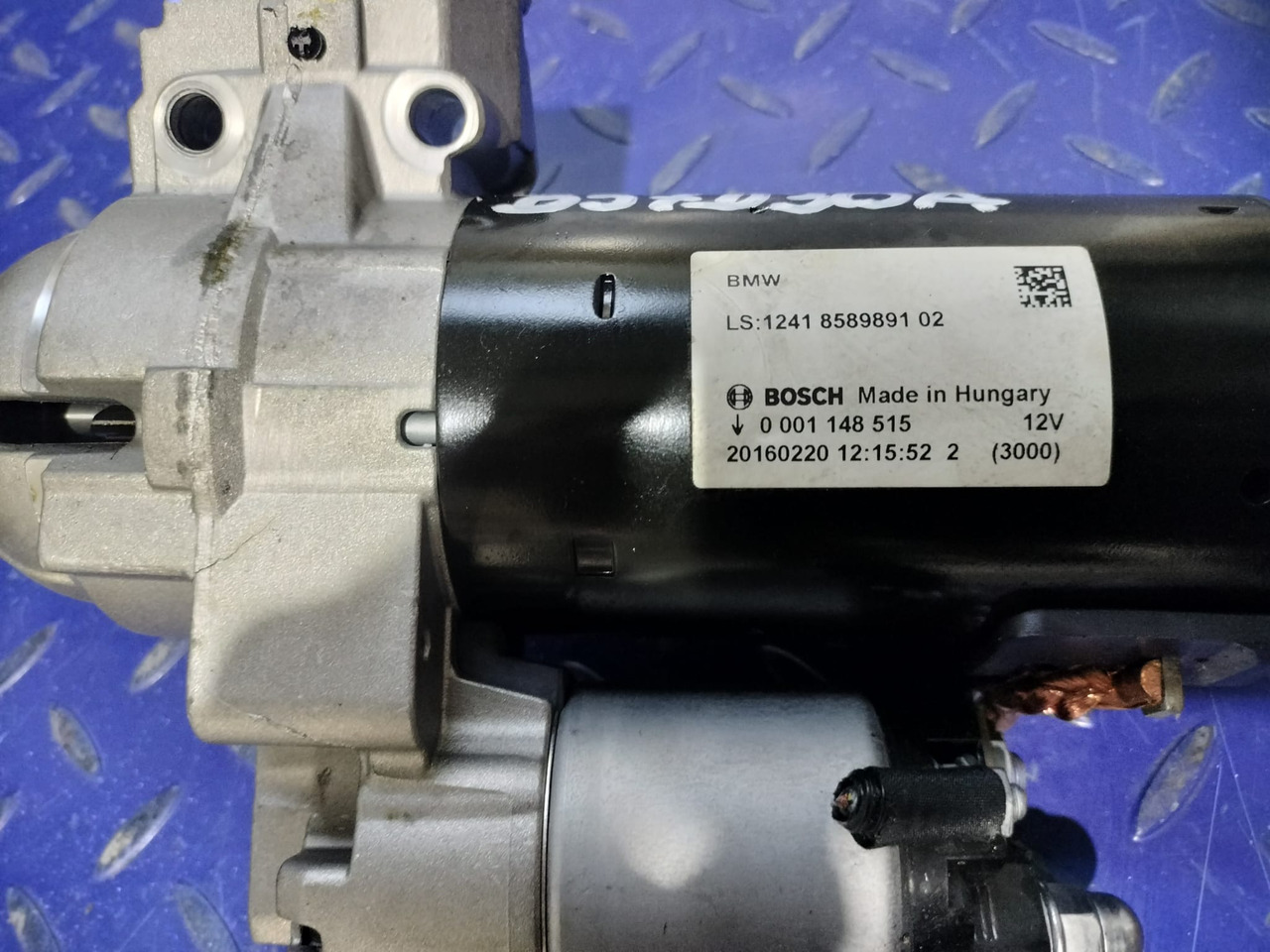 BOSCH Starter  BMW 12418589891 - Starter for Truck: picture 1 BOSCH Starter  BMW 12418589891 - Starter for Truck: picture 1