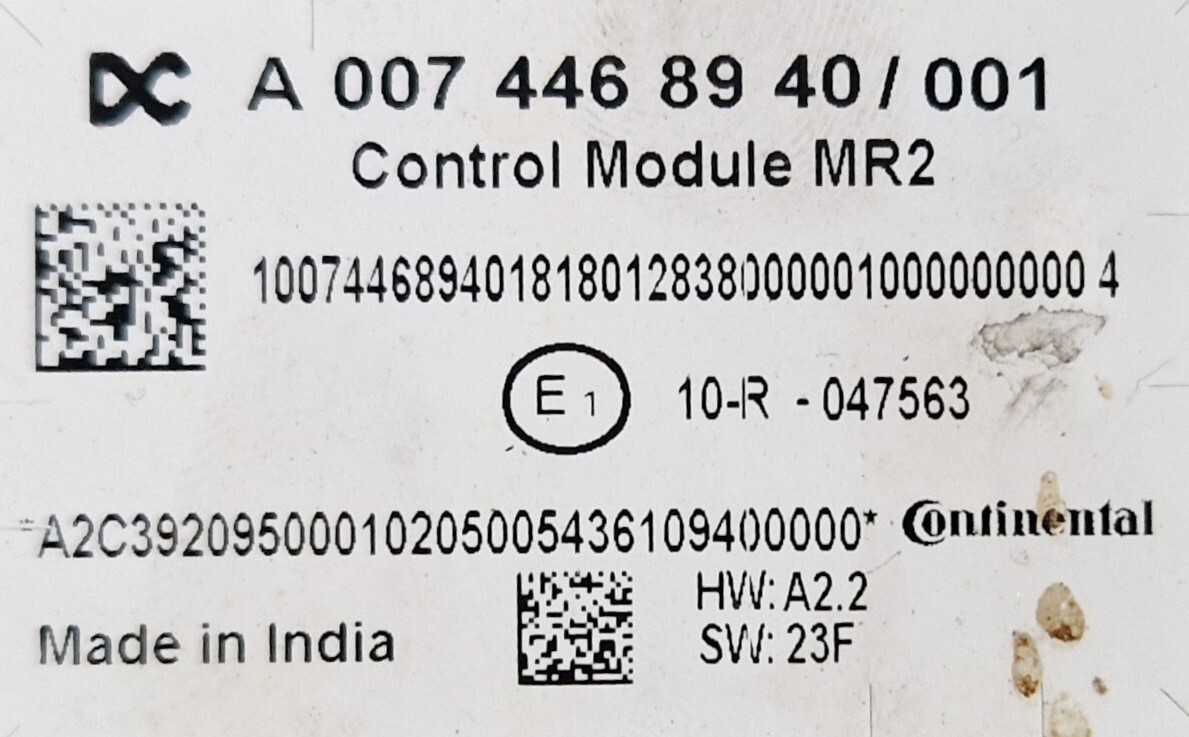 Mercedes Actros Atego MR2 PLD A0074468940 - Spare parts for Other machinery: picture 4 Mercedes Actros Atego MR2 PLD A0074468940 - Spare parts for Other machinery: picture 4