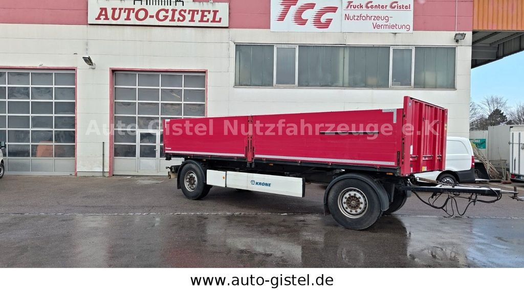 Krone AZ Baustoffpritsche*Luft*385/65 - Dropside/ Flatbed trailer: picture 1 Krone AZ Baustoffpritsche*Luft*385/65 - Dropside/ Flatbed trailer: picture 1