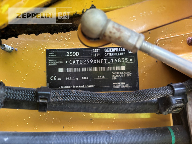 Cat 259D - Skid steer loader: picture 5 Cat 259D - Skid steer loader: picture 5