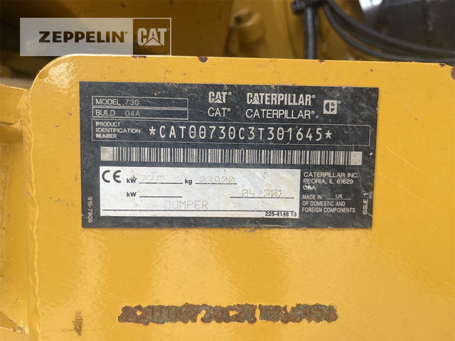 Cat 730-04A - Articulated dumper: picture 2 Cat 730-04A - Articulated dumper: picture 2