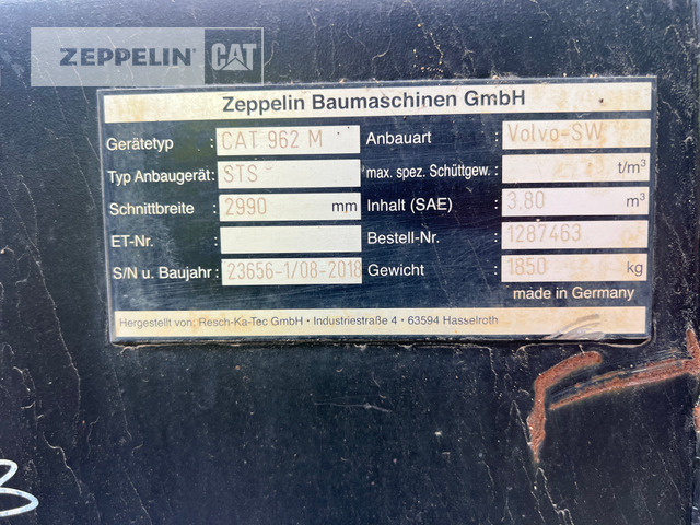 Wheel loader Cat 962M: picture 10 Wheel loader Cat 962M: picture 10