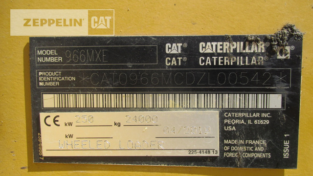 Cat 966MXE - Wheel loader: picture 5 Cat 966MXE - Wheel loader: picture 5