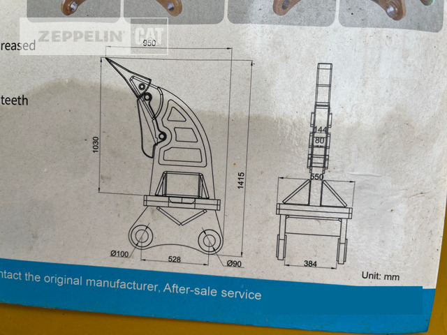 Komponenten Aufreißer 336D - Ripper for Construction machinery: picture 3 Komponenten Aufreißer 336D - Ripper for Construction machinery: picture 3