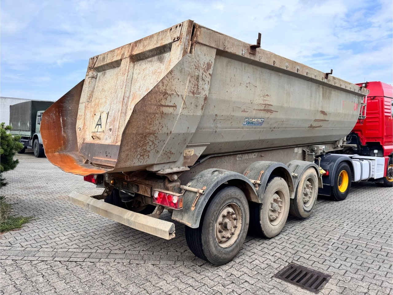 Menci SA700R Kipper Mulde 27m³ Lift Stahl 3 Stück - Tipper semi-trailer: picture 5 Menci SA700R Kipper Mulde 27m³ Lift Stahl 3 Stück - Tipper semi-trailer: picture 5