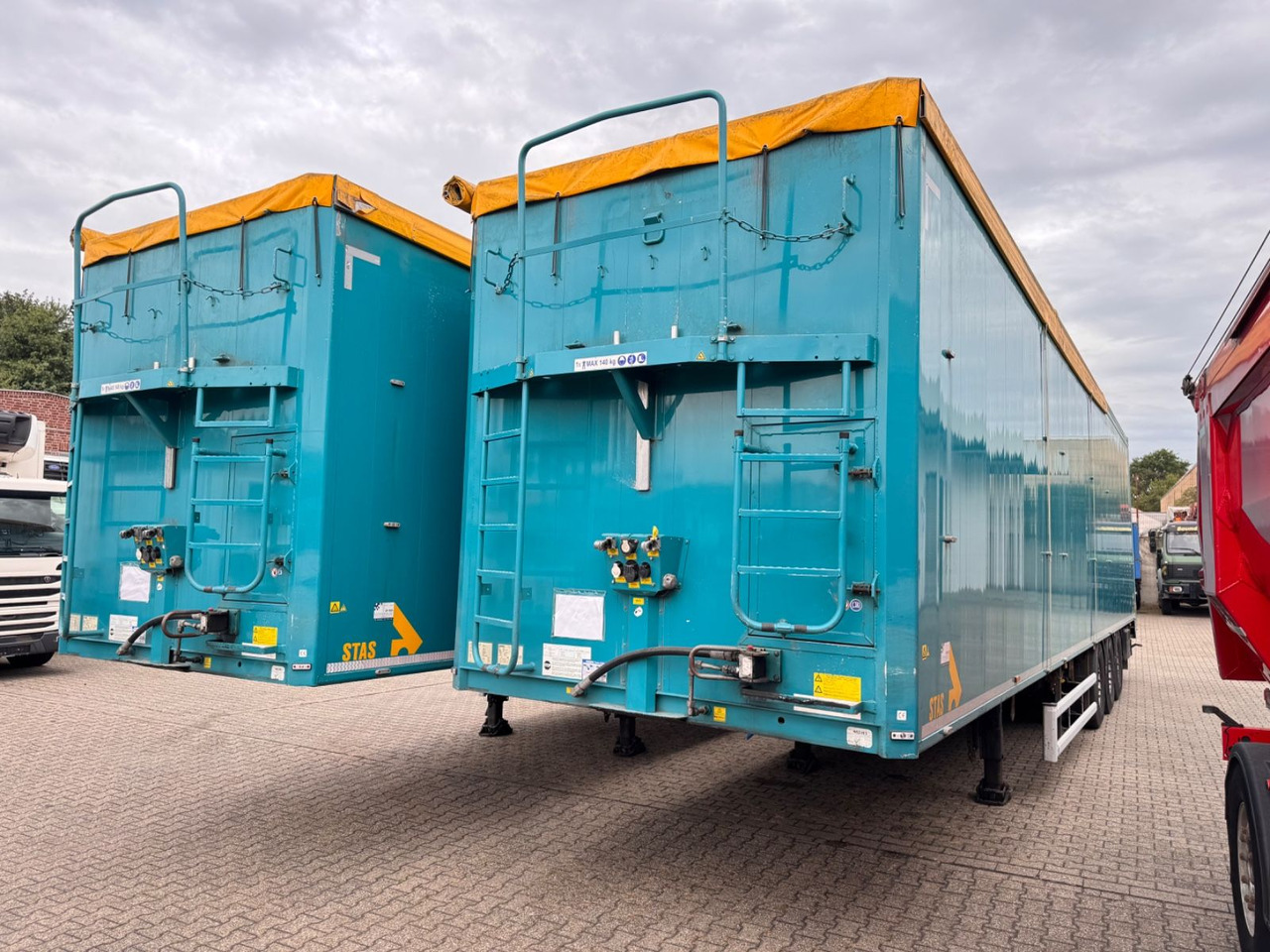 Stas S 300 ZX Walkingfloor Schubboden 2 x Vorhanden - Walking floor semi-trailer: picture 3 Stas S 300 ZX Walkingfloor Schubboden 2 x Vorhanden - Walking floor semi-trailer: picture 3