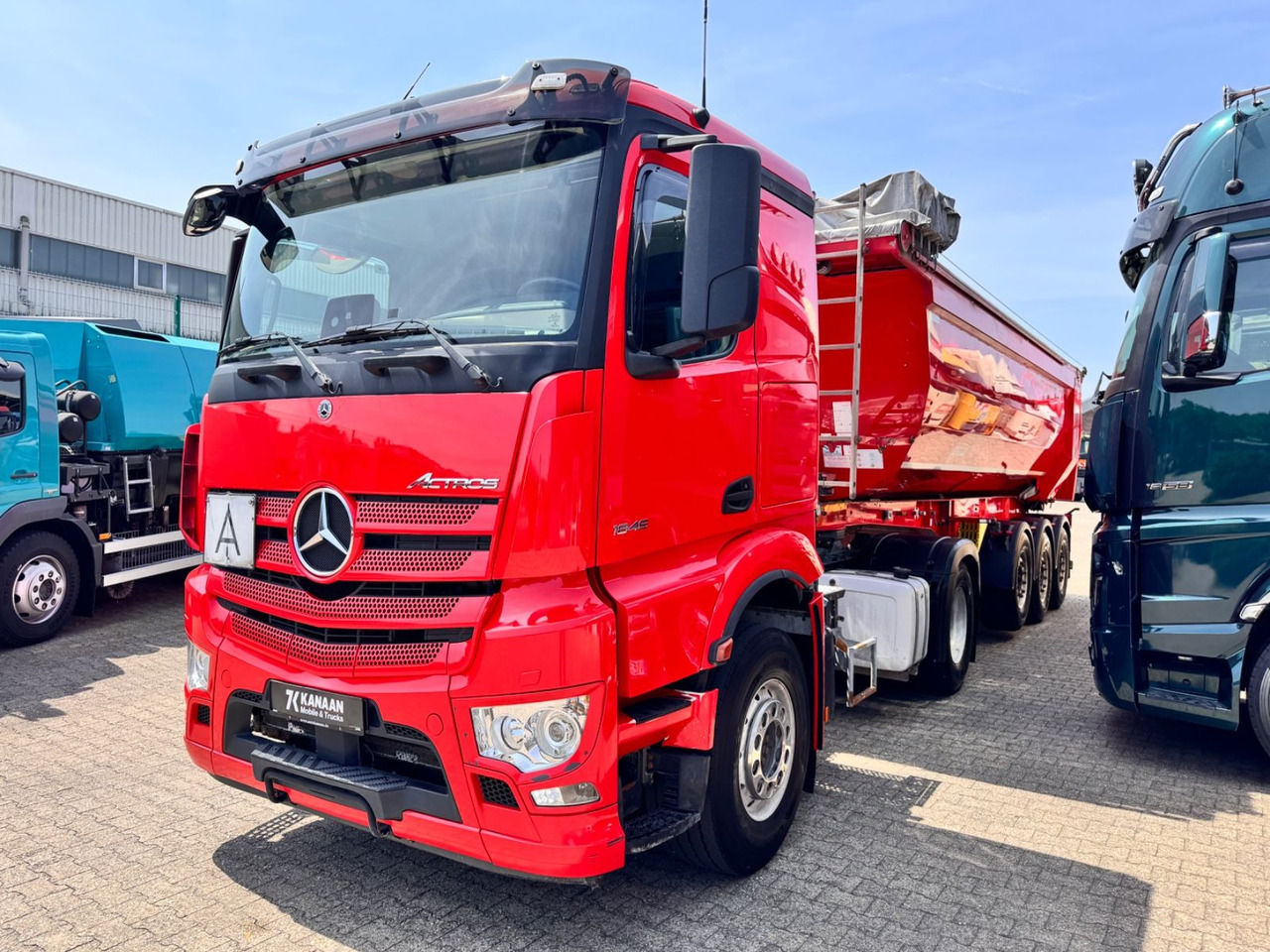 Mercedes-Benz 1846 Actros LS Kipphydraulik Alcoa - Tractor unit: picture 2 Mercedes-Benz 1846 Actros LS Kipphydraulik Alcoa - Tractor unit: picture 2